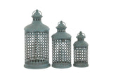 Savona Lanterns Set of 3 Home Decor Foxyavenue UK